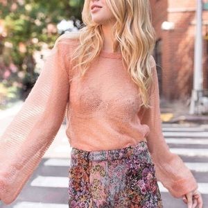 Urban Outfitters Sunny Sheer Pullover